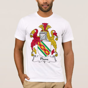 Pflaumen-Familienwappen T-Shirt