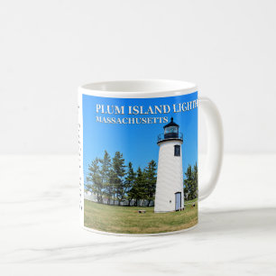 Pflaumen-Insel-Leuchtturm, Massachusetts-Tasse Tasse