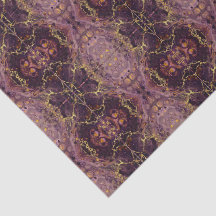 Pflaumen-Purple- und Goldmarmor