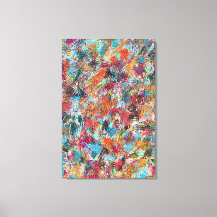 Pflaumen Verrückt 24 x 36 eingewickelte Leinwand