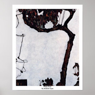 Pflaumenbaum von Schiele Egon Poster