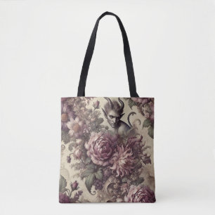 Pflaumenblättern - gotisches Blumendesign