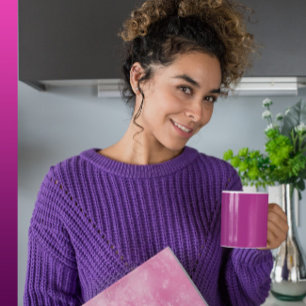 Pflaumenleidenschaft - Elegante Pflaumenmagenta-Ta Kaffeetasse