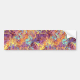 PflaumenLila Krummstoff Autoaufkleber