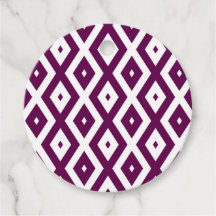 Pflaumenmuster lila und weiß