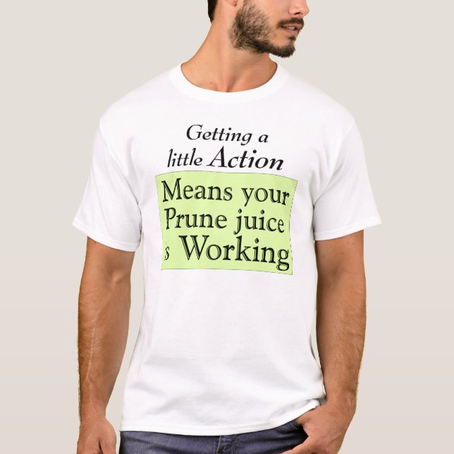Pflaumensaft T-Shirt (Vorderseite)