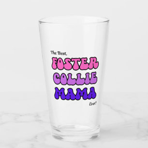 Pflege-Collie-Mama-Tasse Glas
