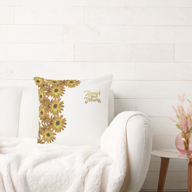 Pflege deine Träume! Kissen (Liege)