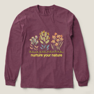 Pflege Deiner Natur Botanisches T-Shirt Tri-Blend Shirt