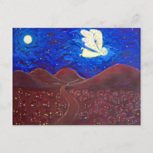 Pflege der Soul Angel Postkarte