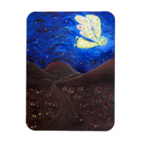Pflege des Soul Angel Art Malerei Magnet
