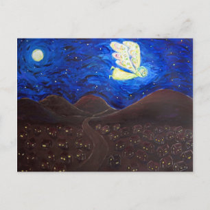 Pflege des Soul Angel Art Malerei Postkarte