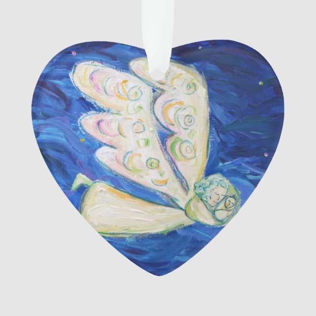 Pflege des Soul Angel mit Baby Holiday Ornament (Vorderseite)