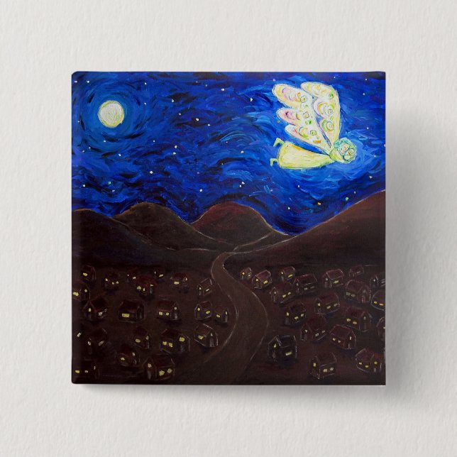 Pflege des Soul Baby Angel Button Button Pendant (Vorderseite)