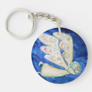 Pflege des Soul Guardian Angel Custom Schlüsselanh Schlüsselanhänger