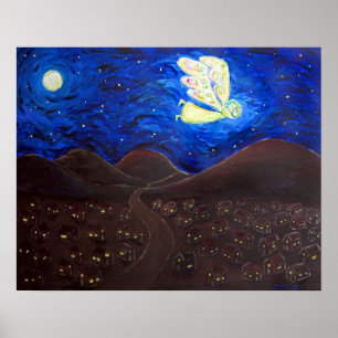 Pflege des Souls Angel Baby Poster Art Printing