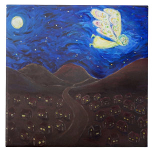 Pflege des Souls Angel Tile Geschenk Fliese