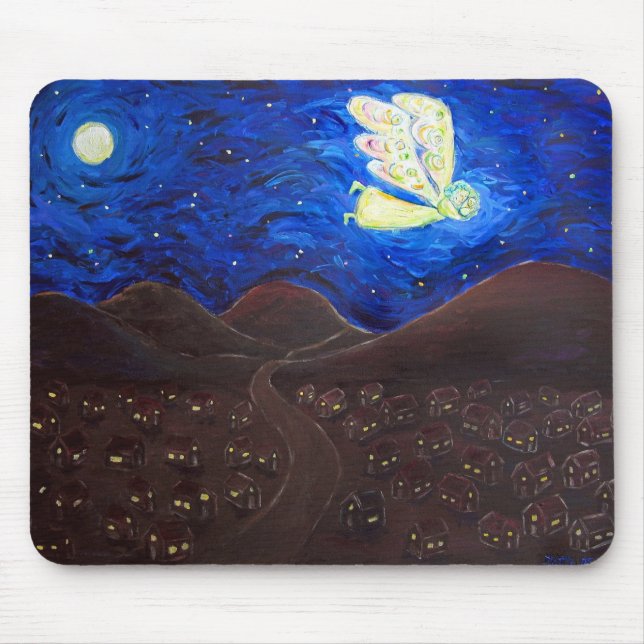 Pflege des Souls Guardian Angel Art Mousepad (Vorne)