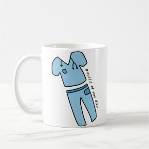 Pflege des Tages Kaffeetasse