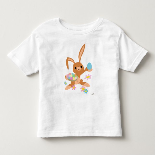 "Pflege ein Ei", sagte der Hase - Kids T - Shirt (Vorderseite)
