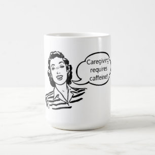 Pflege erfordert Koffein-Tasse Kaffeetasse