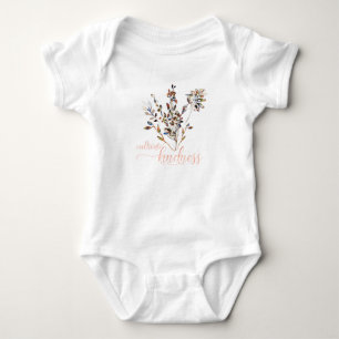 Pflege Freundlichkeit Florales Baby Strampler