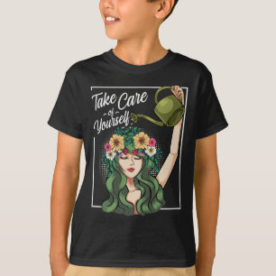 Pflege Ihrer selbst Liebe Körper Positive Mentalit T-Shirt