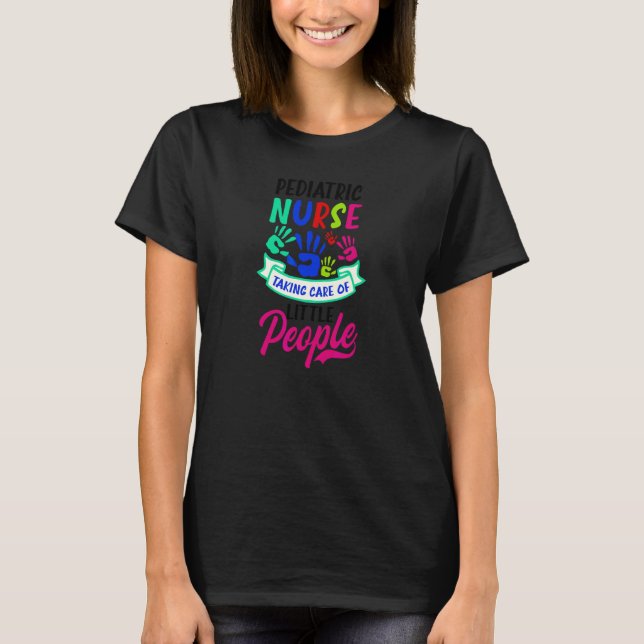 Pflege kleiner Kinder T-Shirt (Vorderseite)