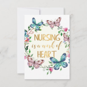 Pflege Krankenschwester Danke Würdigung Geschenk Z