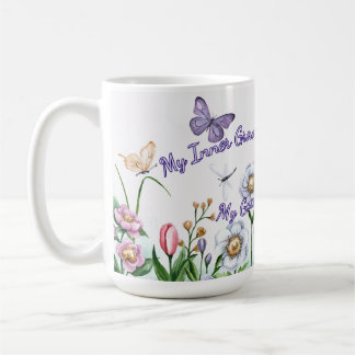 Pflege mich, mein inneres Wachstum Kaffeetasse