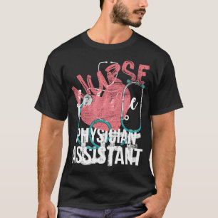 Pflege Stethoscope Hospital Geschenke Krankenschwe T-Shirt