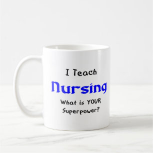 Pflege unterrichten kaffeetasse