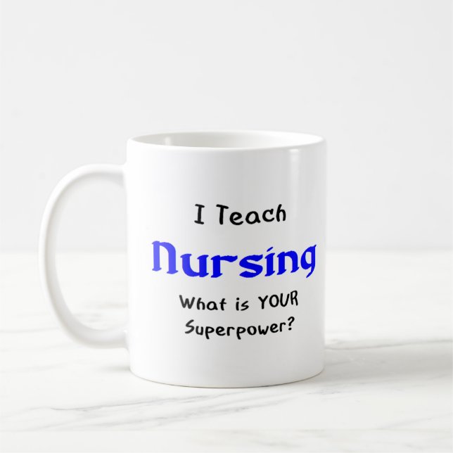 Pflege unterrichten kaffeetasse (Links)