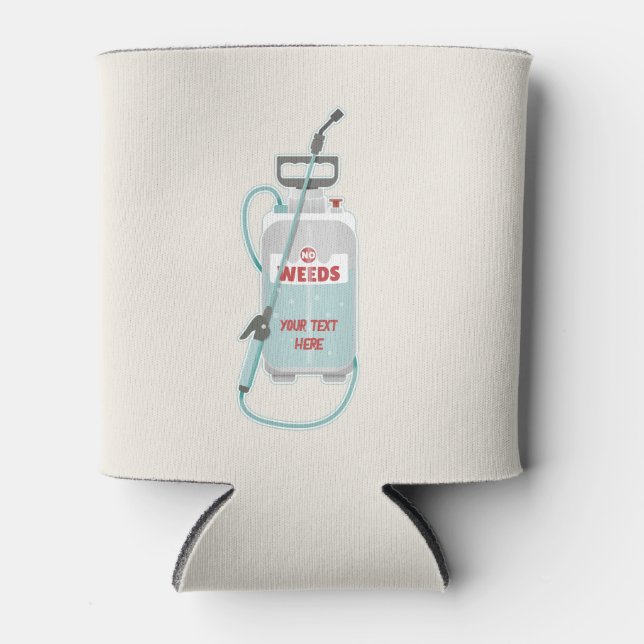 Pflege von Unkrautspray Dosenkühler (Vorderseite)