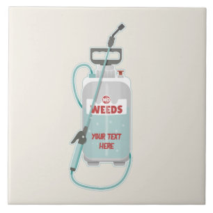 Pflege von Unkrautspray Fliese