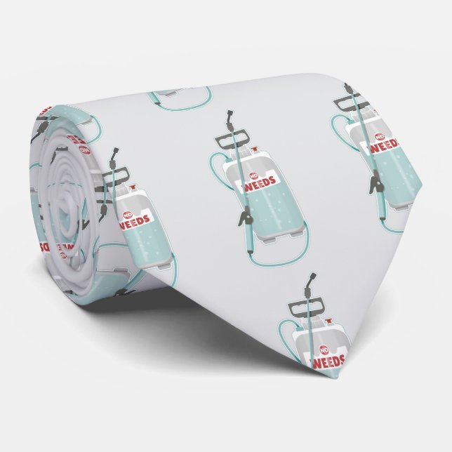 Pflege von Unkrautspray Krawatte (Gerollt)