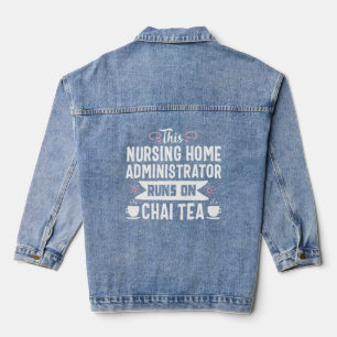 Pflege Zuhause Administrator Admin Rn Nurse Chai T Jeansjacke