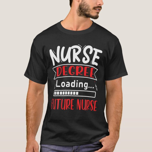 Pflegeabschlüsse für zukünftige Krankenschwester | T-Shirt (Vorderseite)