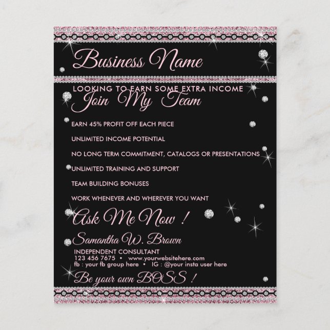 Pflegeanweisungen Schmuck Letztes Mal vermeiden di Flyer (Hinten)