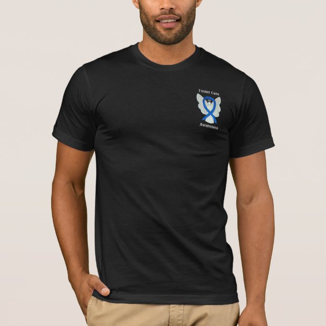 Pflegebewusstsein fördern Angel Custom Shirts (Vorderseite)