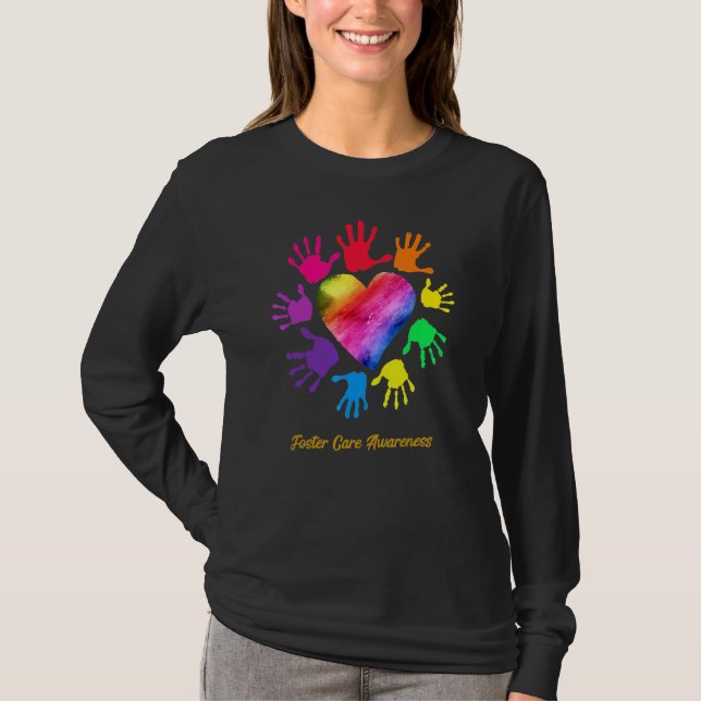 Pflegebewusstsein und Pflege fördern T-Shirt (Vorderseite)