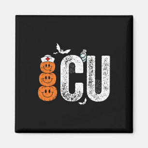 Pflegeeinheit Krankenpflege zu Halloween Magnet