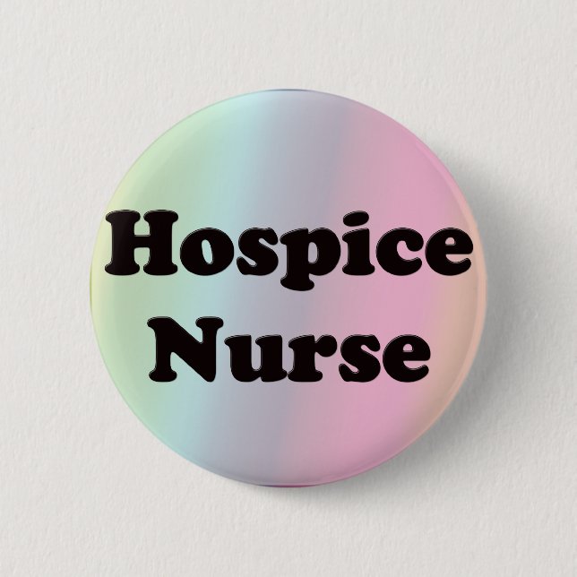 Pflegeheim-Krankenschwester Button (Vorderseite)