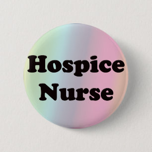 Pflegeheim-Krankenschwester Button