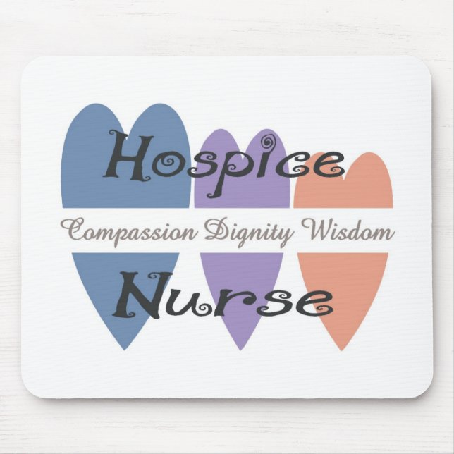 Pflegeheim-Krankenschwester-Geschenke Mousepad (Vorne)