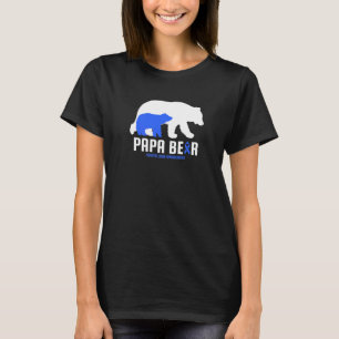 Pflegekinder-Bewusstseins-Tutelage Verwandter Papa T-Shirt