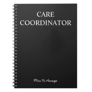 Pflegekoordinator-Notizbuch   Notizblock