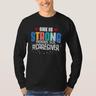 Pflegekraft Sprüche Bibelvers Zitate Religiös T-Shirt