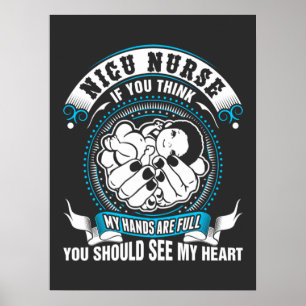 Pflegeleben   Nicu Nurse Meine Hand ist voll Poster