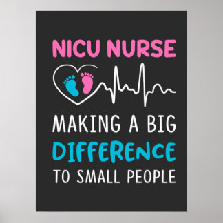 Pflegeleben | Nicu Nurse Poster